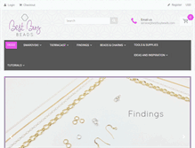 Tablet Screenshot of bestbuybeads.com
